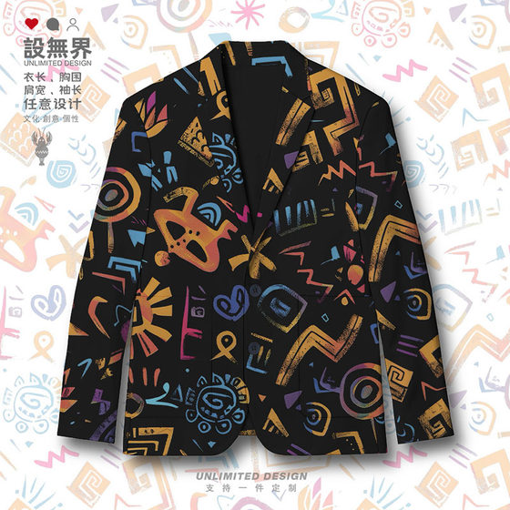 Hand-painted cute texture trendy brand niche design sense handsome suit jacket men and women suit trendy 0018 design without boundaries
Hand-painted cute texture trendy brand niche design sense handsome suit jacket men and women suit trendy 0018 design without boundaries
