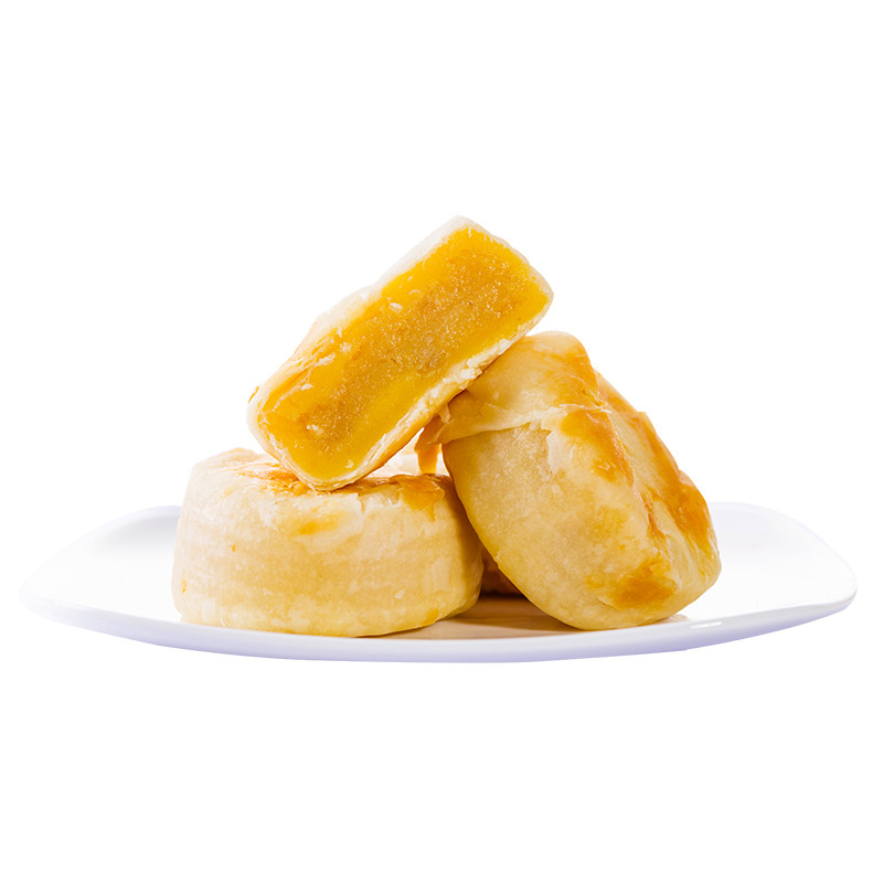 天良榴莲饼4枚/袋手工传统糕点零食品蛋黄榴莲酥网红越式风味小吃_天