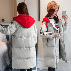 棉衣2018新款面包服女学生韩版宽松可爱棉袄bf中长款棉服冬季外套