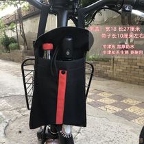 Electric car hanging bag waterproof baby walking artifact baby stroller bag childrens car basket storage bag mobile phone bag tube basket basket