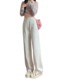 Yi Erkang White High High Waist Wide Leg Jeans for Women 2025 Spring and Autumn New Small Person Casual Slim Straight Narrow 버전 Yi Erkang White High High Waist Wide Leg Jeans for Women 2025 Spring and Autumn New Small Person Casual Slim Straight Narrow 버전