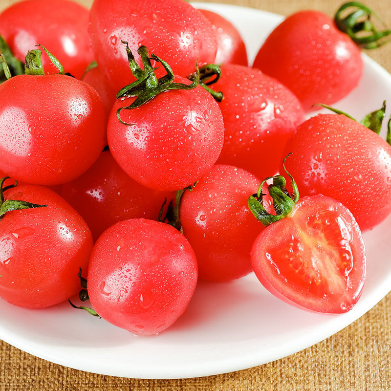 山东千禧圣女果贝贝樱桃番茄小西红柿子新鲜采摘产地直发五斤包邮