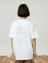 MOUNTAINFEVER SS22 city bird printing Xinjiang cotton PHOTO TEE