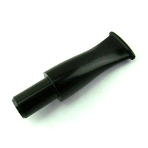 Straight smoke hopper straight shank bites the mouth of the activated carbon filter core the red wood cigarette holders tail straight up to the tip of the mouth