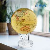 American mova solar energy self-rotating maglev globe study office decoration authentic rice Chinese and English