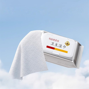 马应龙卫生湿巾湿厕纸女私处湿巾擦屁股男清洁杀菌洁厕家庭实惠