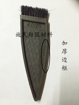 Positive bian shua 3 5cm powder jiao shua 4 0cm handmade encapsulated brush 6 0cm shoe brush
