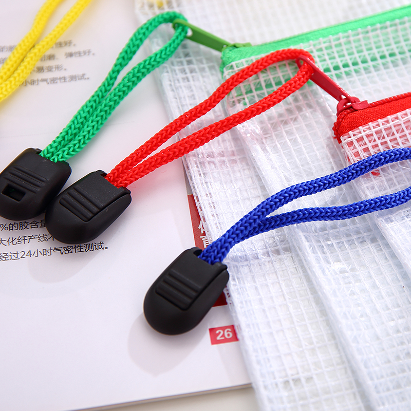 effective document  zipper  transparent a4 information  waterproof student test paper  portable tutoring    korea small fresh file storage  office supplies folder stationery pencil 