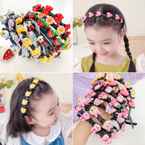 Childrens hairpin hairband summer cute girl hair accessories braided hair artifact does not hurt hair baby headband little girl headgear