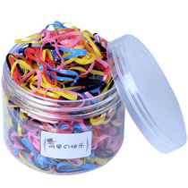 Children do not hurt their hair Disposable small rubber band high elasticity female baby head rope tie hair hair ring headdress good elasticity