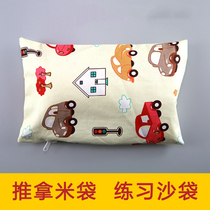 Massage practice rice bag massage practice sandbag can heat traditional Chinese medicine hot compress large salt block hot compress salt bag