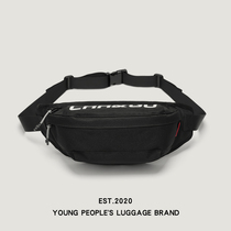 シヴァン紀 ( CHAGU series) chest bag male ins tide brand student belt bag casual workwear cross-body bag