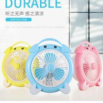 Cartoon Fan Mute Small Fan Mini Fan Home Fan Dormitory Refrigeration Theorizer Small Fan Student