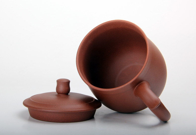 【依立家居官网】依立 紫砂杯 宜兴 正品原矿全手工泡茶办公杯 紫砂