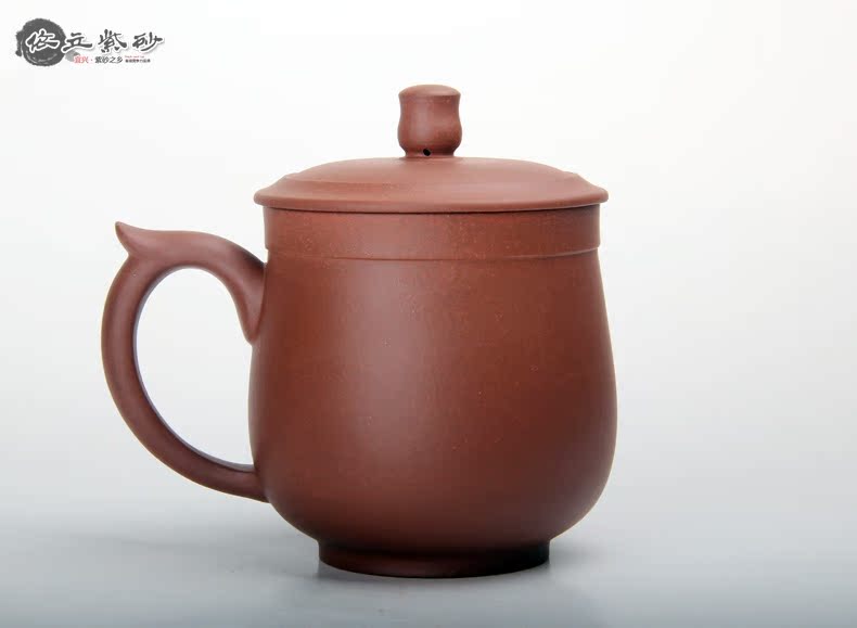 【依立家居官网】依立 紫砂杯 宜兴 正品原矿全手工泡茶办公杯 紫砂
