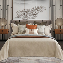 New Chinese Soft Assembly Hitchhiking multiple sets Stylish style Plate Room Bed sample Room Exhibiting Swing with hotel Villa Villa