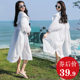 Sunscreen women's long sleeve medium long 2020 new summer super immortal air hooded loose fairy thin outer Pullover Sunscreen women's long sleeve medium long 2020 new summer super immortal air hooded loose fairy thin outer Pullover