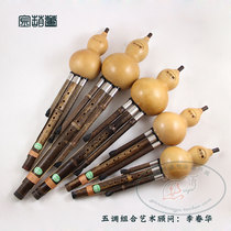 Gold gourd brand professional performance Zizhu cucurbit 1134 selected five tune set production art consultant Li Chunhua