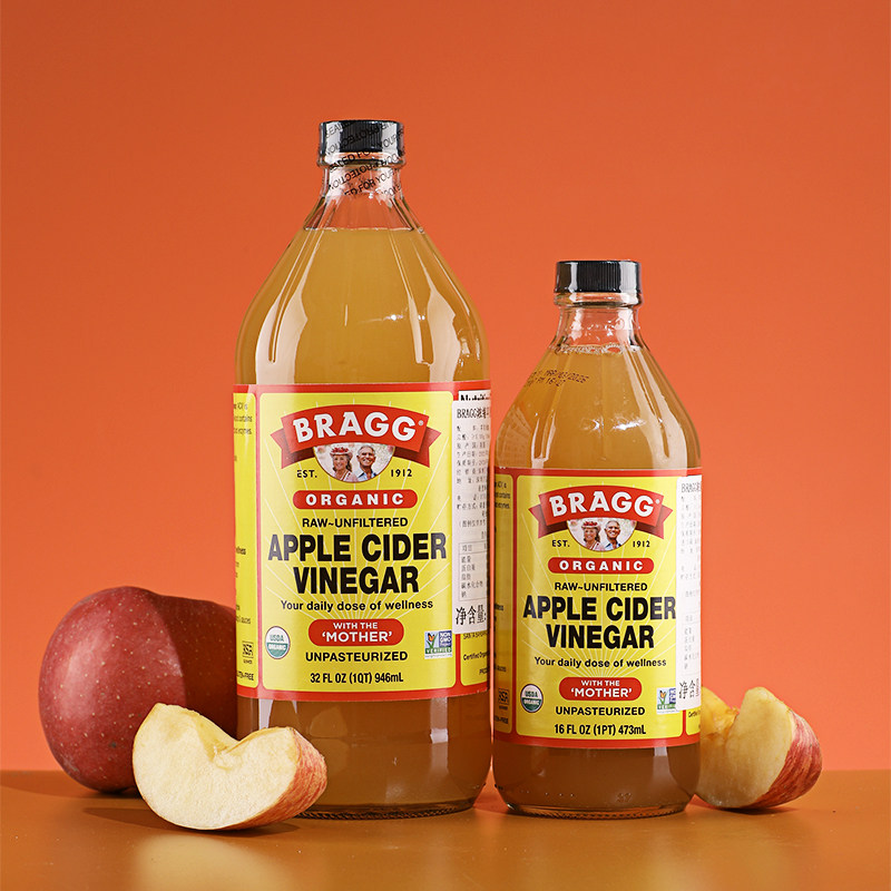 bragg纯天然苹果醋原浆无糖型473ml_热品库_性价比 省钱购