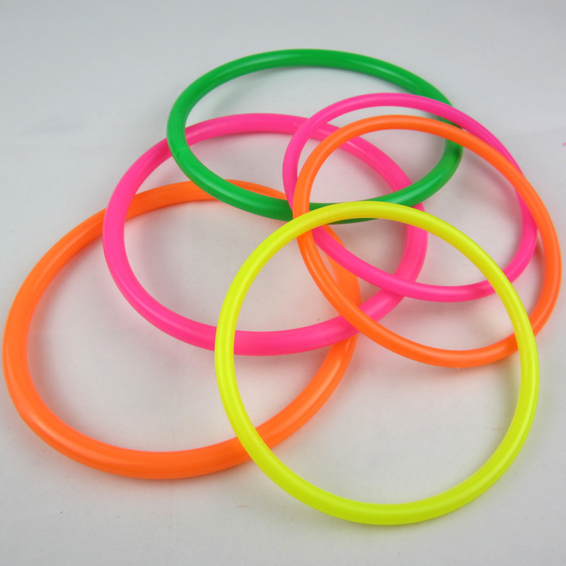 加粗 塑料套圈圈 投掷套圈 幼儿园单位活动游戏道具 地摊套套圈