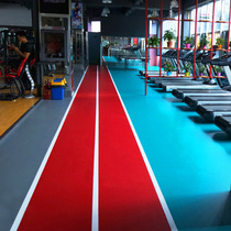 Gymnasium 360 Private Education Power Zone pvc sports plastic floor shockproof ground rubber mat sports venues floor adhesive board