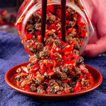 Spicy screw meat bottled meals Ready-to-eat conch meat sauce pickles Pepper snail meat pickles Hunan specialties