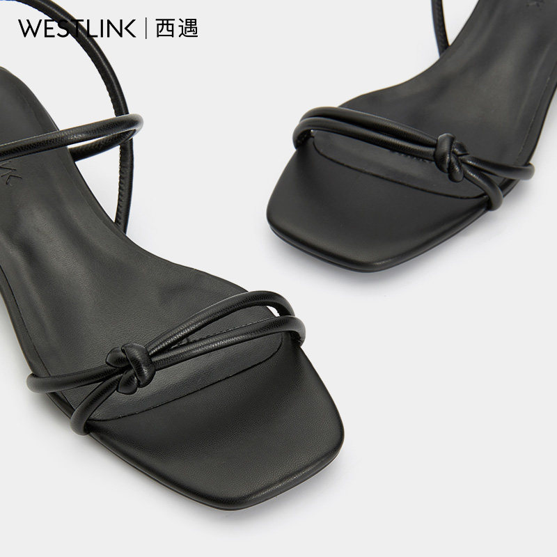清仓特卖westlink西遇女鞋休闲条带绳结舒适
