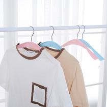 No-mark hanger adult non-slip clothes rack clothes hanger domestic clothes brace plastic big clothes rack hooks