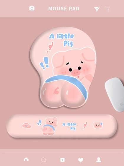 오리지널 귀여운 돼지 엉덩이 손목 가드 마우스 패드 3D 3 차원 특수 모양 모양 사무실 데스크 패드 노트북 키보드 핸드 홀더 안티 슬립 실리콘 패드 귀여운 만화가 사람들을위한 재미있는 마우스 패드 커스텀 선물 오리지널 귀여운 돼지 엉덩이 손목 가드 마우스 패드 3D 3 차원 특수 모양 모양 사무실 데스크 패드 노트북 키보드 핸드 홀더 안티 슬립 실리콘 패드 귀여운 만화가 사람들을위한 재미있는 마우스 패드 커스텀 선물