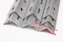 Shelf 40mm angle steel wind pipe air conditioning bracket national standard hot galvanized punching angle steel thickened flower angle iron spot
