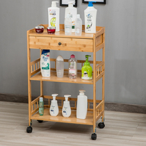 Removable Dining Car Fire Pan Shop Shelf Floor Multilayer Containing Collection Ear Shop Beauty Yard Shelving Trolley With Wheels