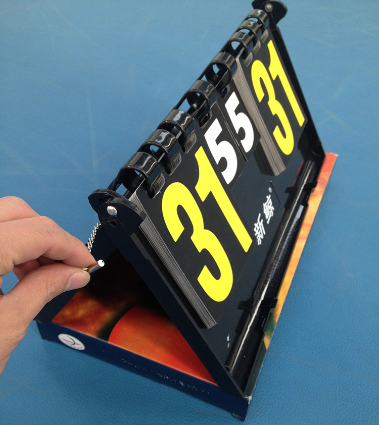 羽毛球记分牌乒乓球篮球比赛计分器知识竞赛积分牌翻分牌计数翻牌