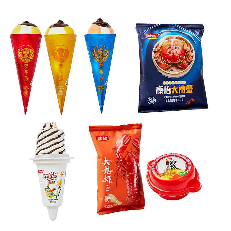 康怡冰淇淋礼包囍茶魔丸蛋筒龙虾炒饭芒果椰奶蜜桃冰激凌雪糕组合