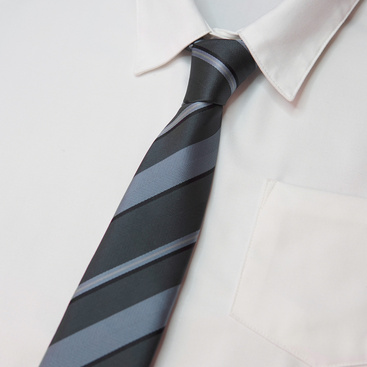 盛世曼尼[刺篇]日系jk/dk制服正统原创手打领带简约条纹领带男女款