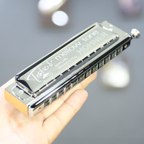German Hohner and Lemelllow tone harmonica 12-hole beginner