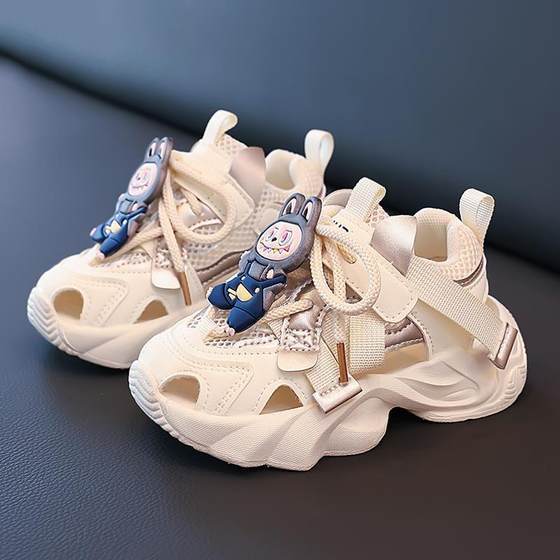 공식 웹 사이트 고품질 Rabubu Children 's Shoes Girls Sandals Summer 2025 새로운 어린이 메쉬 중공 통기성 스포츠 공식 웹 사이트 고품질 Rabubu Children 's Shoes Girls Sandals Summer 2025 새로운 어린이 메쉬 중공 통기성 스포츠