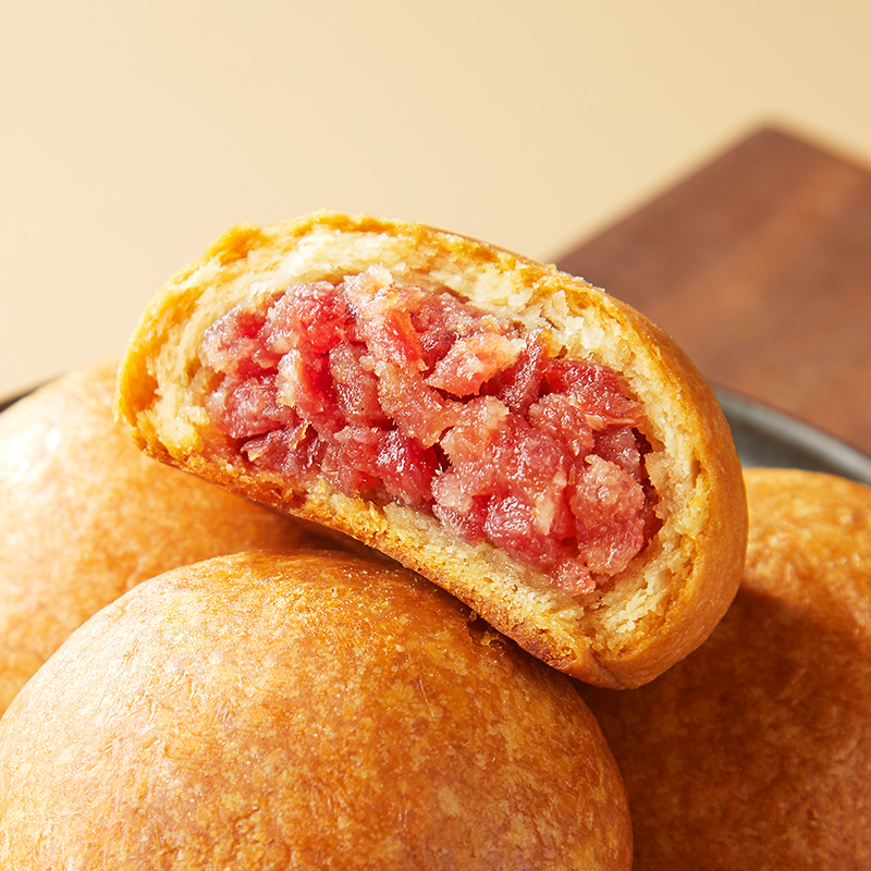 乌金猪云腿月饼云南特产散装多口味宣威火腿蛋黄月饼中秋礼盒送礼