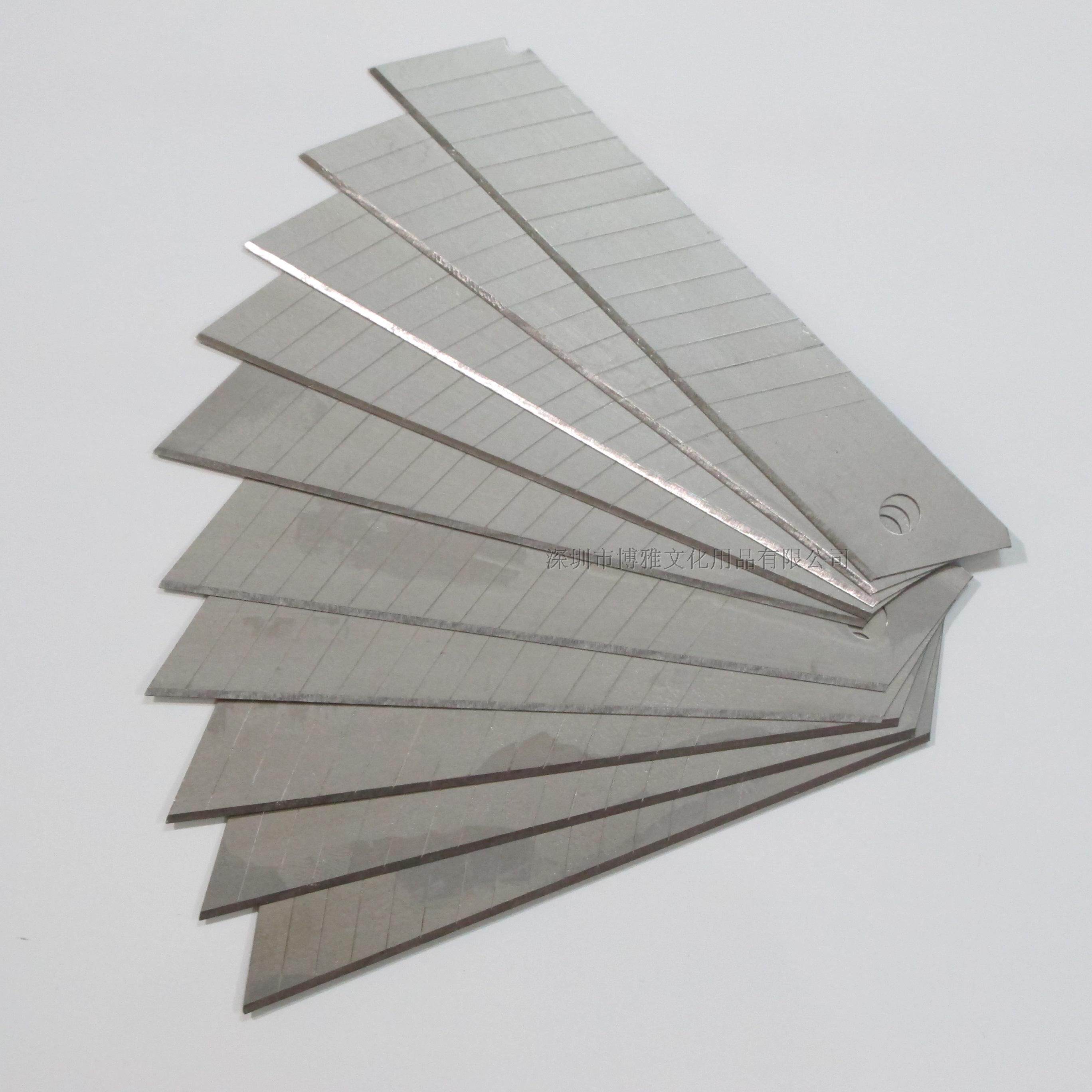 直销大黄标美工刀片大号介刀片18mm美工刀片经济型刀片锋利刀片