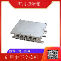 Coal mine underground explosion-proof control cabinet junction box explosion-proof video distribution box explosion-proof instrument box