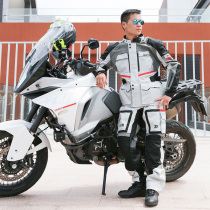 motoboy riding suit mens motorcycle clothes set warm racing locomotive into Tibet rally suit waterproof