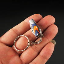 Stainless steel unpacking and unpacking mini knife sharp portable folding small open blade portable keychain small hanging knife