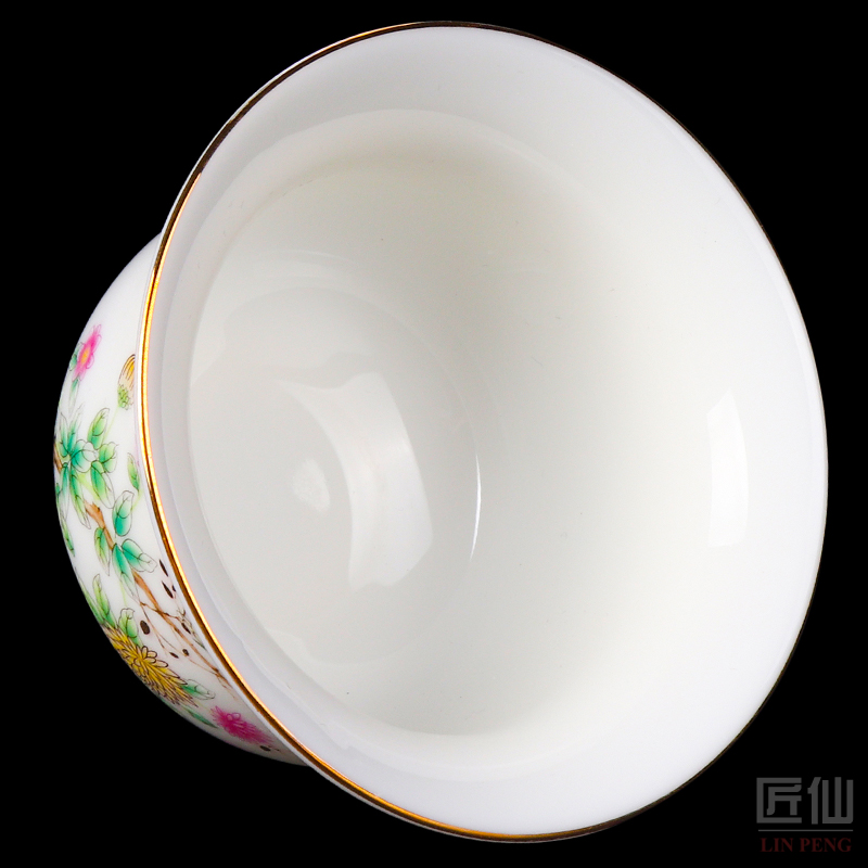 Suet jade porcelain tea set household white porcelain tea set the see colour ceramic kung fu tea cups tureen the whole