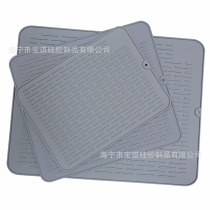 Kitchen Drain Cushion Silicone Heat Insulation Mat Large Medium Size Drying Pad Multifunction Riser water cushion Water filtration mat Mat Cutlery Mat