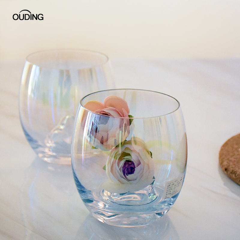 The Nordic idea manual INS dazzle see colour iceberg cup of red wine glasses of whiskey glass crystal glass cup