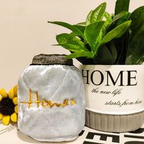 European-style wear-resistant table and chair stool foot cover fabric chair foot cover table foot cushion stool table foot cover mute protective cover thickened