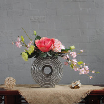 Thousands of sail feathers flower hydrangeas Magnolia dining table decoration flower living room porch decoration flower artificial flower art