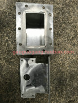 New thickened protective microwave oven aluminum microwave oven catheter industrial excitation cavity thickened aluminum alloy