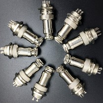 Inverter lithium battery charger two-wire three-wire GX16 2P 2-Core 3p 3-core aviation plug socket