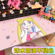 Net Red Girl heart room layout desktop sticker table sticker self-adhesive waterproof bedroom decoration room self-adhesive