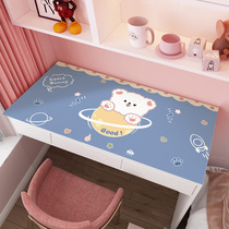 ins net red office work desk dorm room writing desk keyboard mat TV cabinet table mat pvc waterproof oil proof free of washing